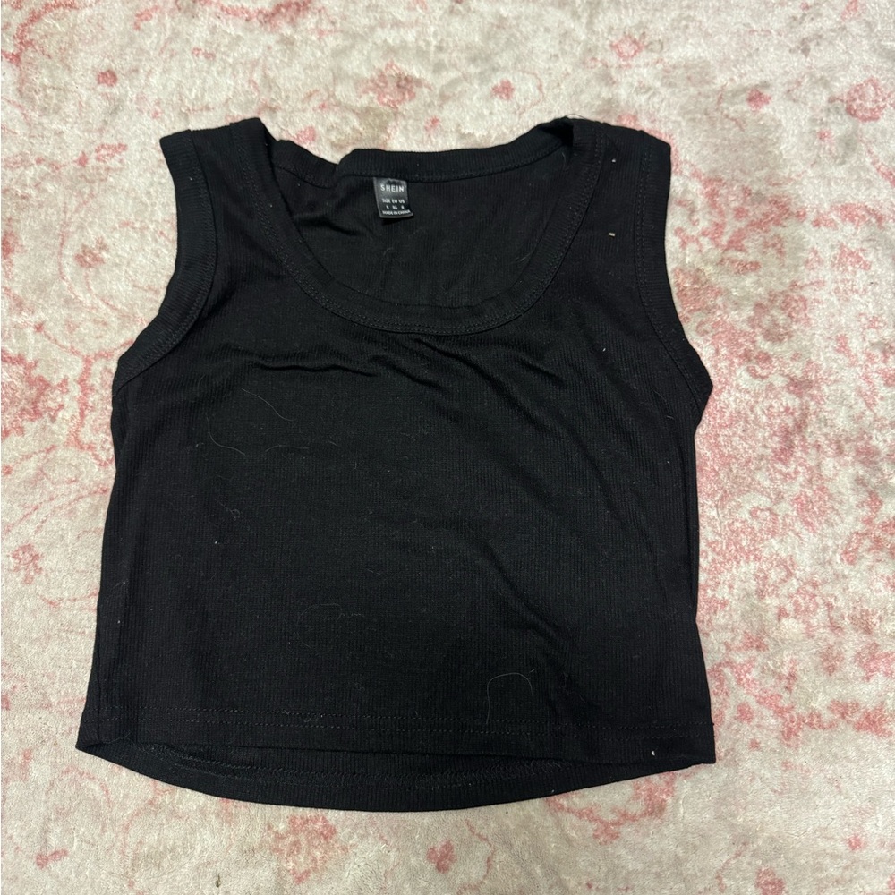 Black Sleeveless Top